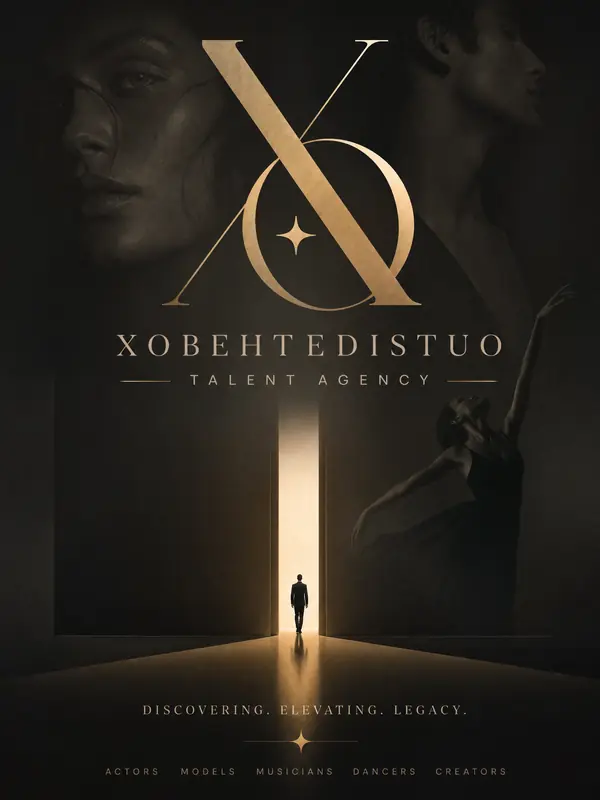 xobehtedistuO Talent Agency poster: Discovering, Elevating, Legacy