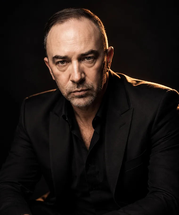 Press photo of Steven Hillen (xobehtedistuO)